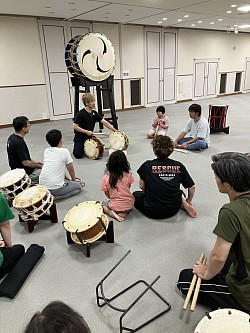 合同和太鼓練習会